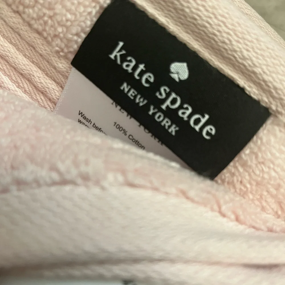 Kate Spade Light Pink Wash Cloths Set of 4 NWT